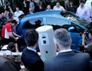 Mitsubishi inaugurează prima staţie de încărcare pentru maşinile electrice din România