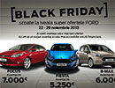 Black Friday 2013: maşinile Ford au reduceri de până la 7.000 Euro