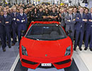 Lamborghini a construit ultimul Gallardo