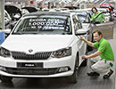 Skoda produce pentru prima dat 1 milion de automobile ntr-un an
