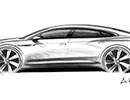 Volkswagen Arteon, noul coupe cu 4 uşi, va debuta la Geneva 2017