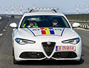 Alfa Romeo Giulia îmbracă hainele Poliţiei Rutiere