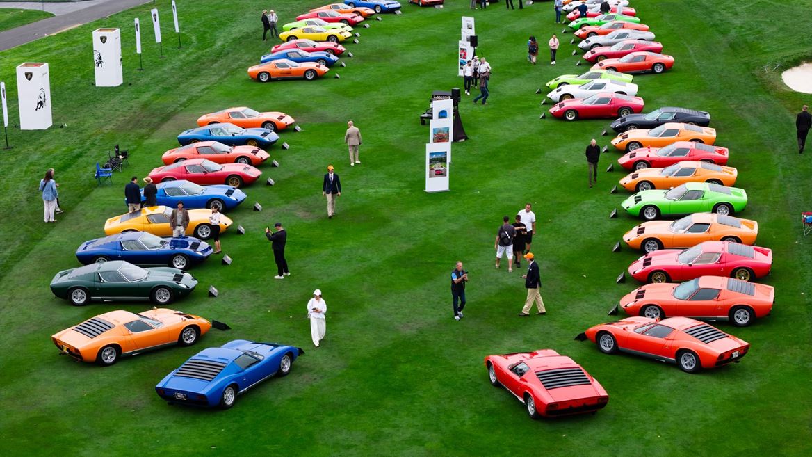 Trecutul și Viitorul se Întâlnesc la Monterey Car Week: Prezentarea Noilor Modele Lamborghini