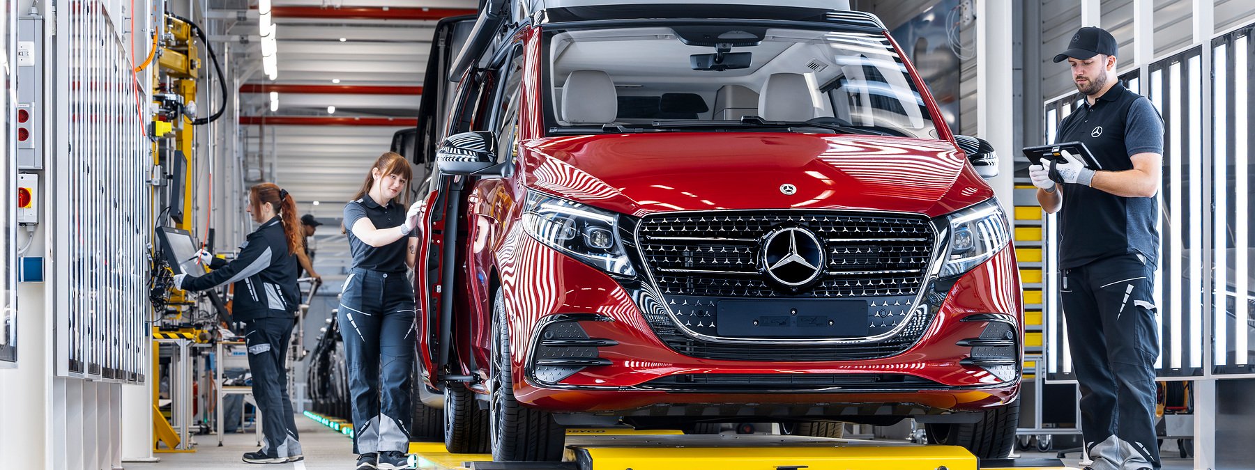 Producția noului model Mercedes-Benz Marco Polo a început la uzina din Ludwigsfelde