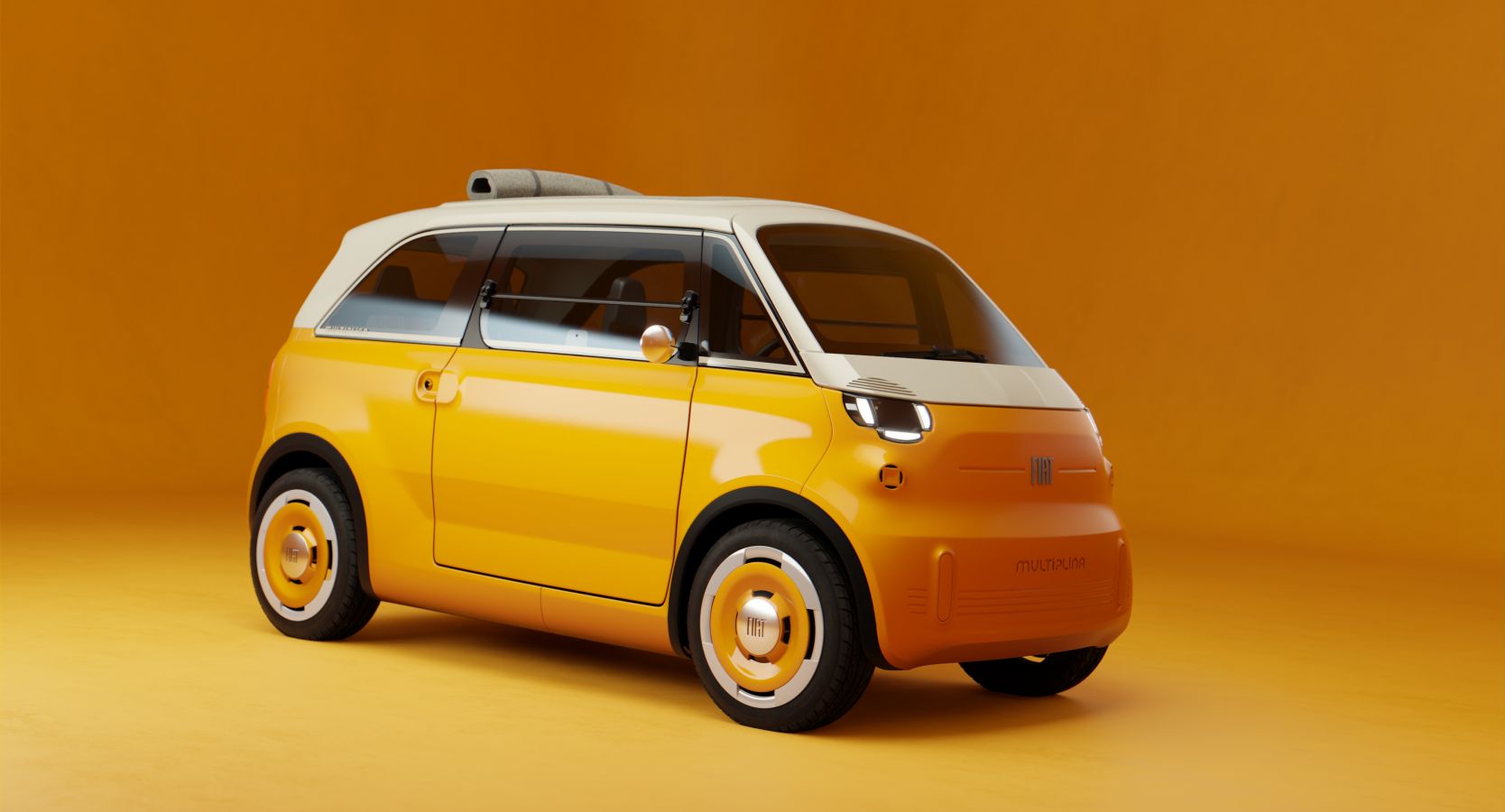FIAT Multiplina: Noul concept de cvadriciclu electric cu patru locuri pentru mobilitate urbană